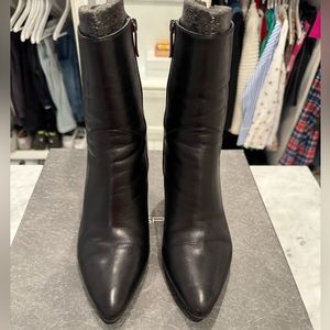 Via Spiga black leather boots size 8